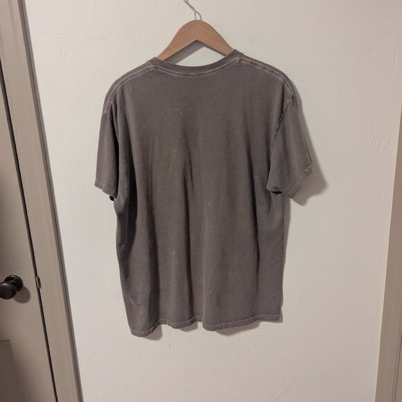 Van Halen Race Car 84 Retro Graphic Music T Shirt Brown Large Unisex Tee Shirt - Picture 3 of 7